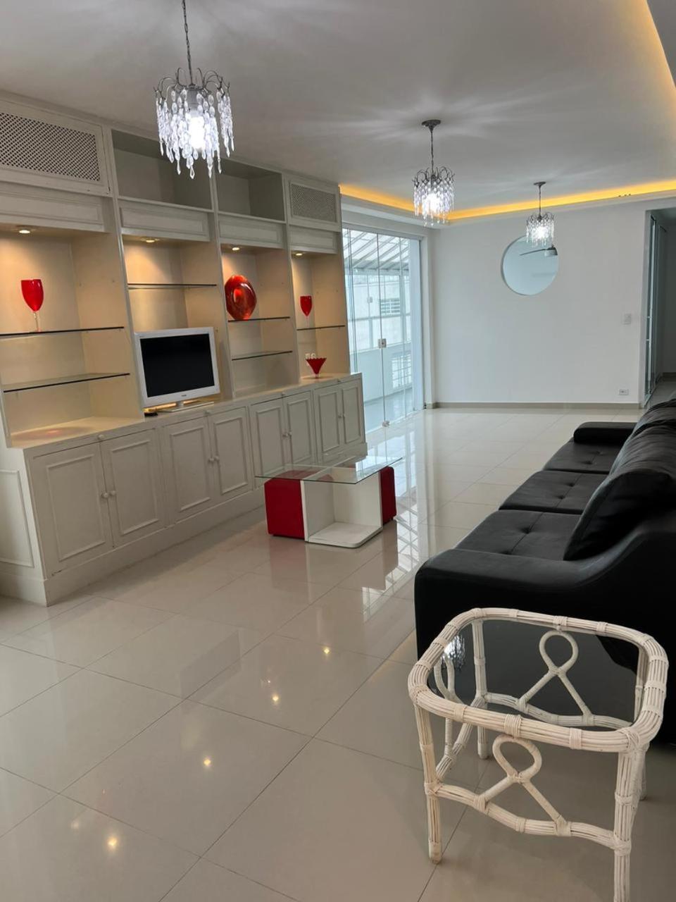 Cobertura 5 Suites Frente Mar Guaruja Pitangueiras Luaran gambar